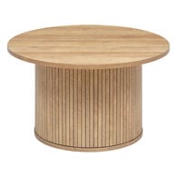 Mesa de apoio redonda bege COLVA 40cm,  Mesa de apoio redonda bege COLVA 40cm