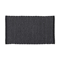 Tapete wc MIMETISME cinza escuro em algod&atilde;o