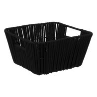 Cesto arruma&ccedil;&atilde;o wc preto