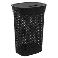 Cesto de roupa wc PURL cinza 60l,  Cesto de roupa wc PURL cinza 60l