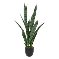 Planta artificial espada de são jorge 90cm,  Planta artificial espada de são jorge 90cm
