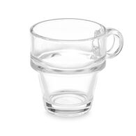 Ch&aacute;vena De Caf&eacute; Empilh&aacute;vel Em Vidro 9CL