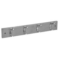 Cabide em madeira com 4 suportes 7x6,5x42cm