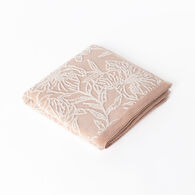 Toalha SAVANA salm&atilde;o e cru 30x50cm