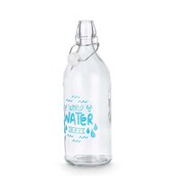 Garrafa Water Em Vidro 1l,  Garrafa Water Em Vidro 1l