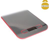 Balança de cozinha digital em inox,  Balança de cozinha digital em inox