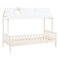 Cama MONTESSORI branca 90x190cm,  Cama MONTESSORI branca 90x190cm