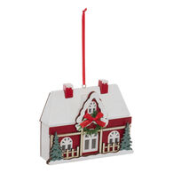 Pendurante casinha decorativa com ilumina&ccedil;&atilde;o LED