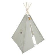 Tenda TIPI azul com pompons RAINBOW,  Tenda TIPI azul com pompons RAINBOW
