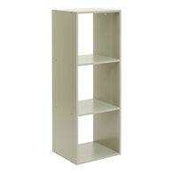 Estante MIX N MODUL verde com 3 nichos