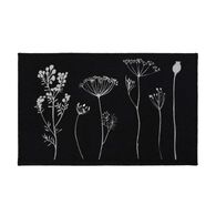 Tapete HERBIER preto 50x80cm