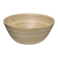 Saladeira natural em bambu 25cm