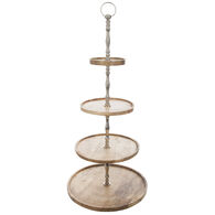 Prato de Servir com 4 N&iacute;veis