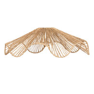 Abajour GINO em juta 57,5cm