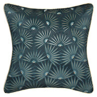 Capa para almofada orage azul 40x40cm