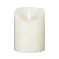 Vela led branca 7.5x10cm