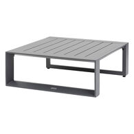 Mesa de centro ALLURE em alum&iacute;nio 79x79cm