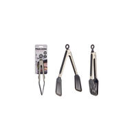 Pinça com cabo inox 25cm,  Pinça com cabo inox 25cm