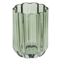 Copo wc FLOREA verde em vidro