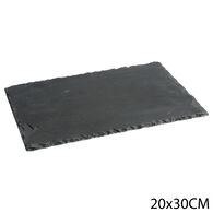 Tábua retangular em ardósia 20x30cm,  Tábua retangular em ardósia 20x30cm