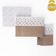 Jogo cama de casal flanela 240x280cm