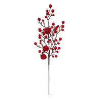 Haste bagas com maçãs vermelhas 65cm