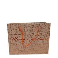 Saco de oferta dots 23x18x8cm,  Saco de oferta dots 23x18x8cm