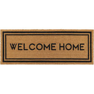 Tapete de entrada welcome home 45x120cm