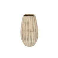 Jarra de cer&acirc;mica CHOUPO riscada cinza 30cm