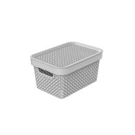 Cesto de arrumação com tampa EZYSTORAGE MODE 18l