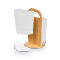 Porta Utens&iacute;lios Duplo Branco