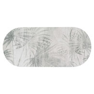 Tapete wc oval cinza OASIS URBAN