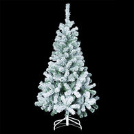 Árvore de natal FLOQUE verde com efeito neve 180cm,  Árvore de natal FLOQUE verde com efeito neve 180cm