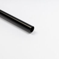 Tubo de ferro forjado preto mate 1,80m,  Tubo de ferro forjado preto mate 1,80m