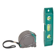 Fita M&eacute;trica 3M + N&iacute;vel Bolha 15cm