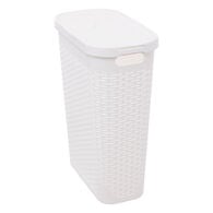 Cesto de roupa slim com tampa 40l