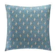 Capa para almofada CHEN azul cacto 40x40cm