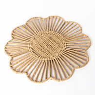 Individual de mesa BLOOMY bege 38cm