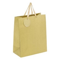 Saco de oferta dourado com brilhantes 33x13,7cm,  Saco de oferta dourado com brilhantes 33x13,7cm