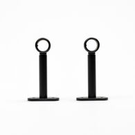 Conjunto 2 suportes preto 90mm