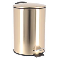 Balde wc soft close dourado 3L