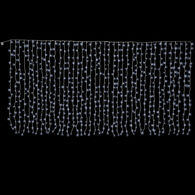 Cortina de Natal com 800 LEDs
