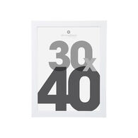 Moldura para fotos branca 30x40cm