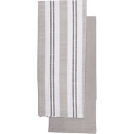 Conjunto de 2 panos de cozinha LEWIS cinza 50x70cm