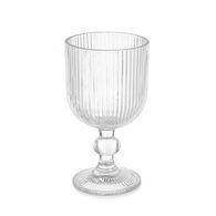 Copo de vinho RISCAS transparente com p&eacute; 26cl