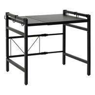 Prateleira para microondas preto