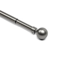 Kit var&atilde;o extens&iacute;vel cinza 120-210cm