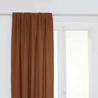 Cortina THE FLORAL waffle terracota 130x260cm