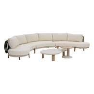 Conjunto de jardim MYLORE argile 6 lugares