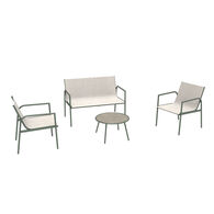 Conjunto jardim de 4 lugares RELAX